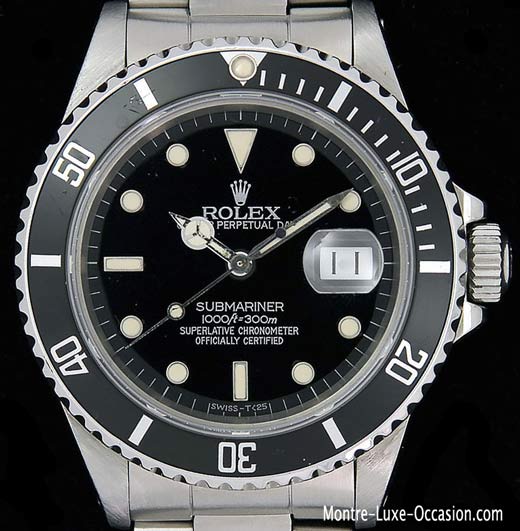 rolex submariner 16800 de 1985