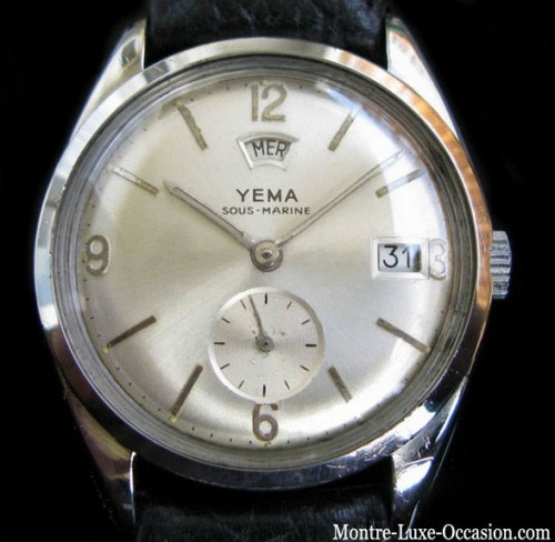 Montre Yema Plongée Sous Marine Jour date 1960_Montre_-luxe-occasion.com (1)